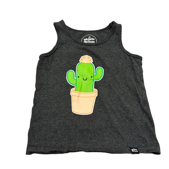 Whistle & Flute Cactus Graphic Tank Top - Picture 1 of 5
